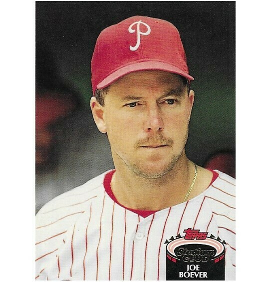 Boever, Joe / 1992 Philadelphia Phillies / Stadium Club #156