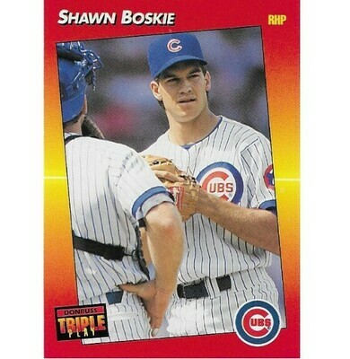 Boskie, Shawn / 1992 Chicago Cubs / Triple Play #246