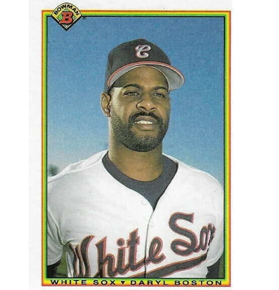 Boston, Daryl / 1990 Chicago White Sox / Bowman #317