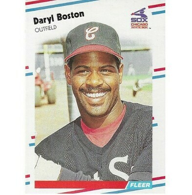 Boston, Daryl / 1988 Chicago White Sox / Fleer #393
