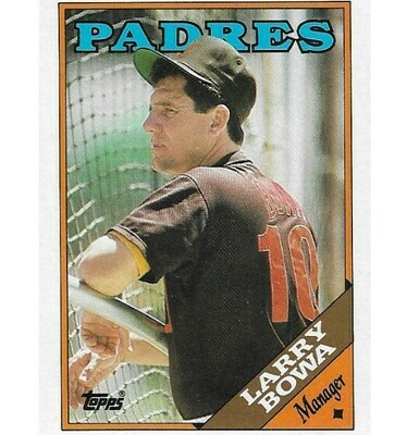 Bowa, Larry / 1988 San Diego Padres / Topps #284