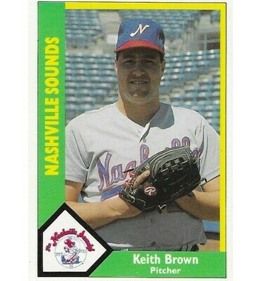 Brown, Keith / 1990 Nashville Sounds / CMC #134