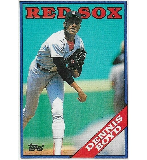 Boyd, Dennis (Oil Can) / 1988 Boston Red Sox / Topps #704