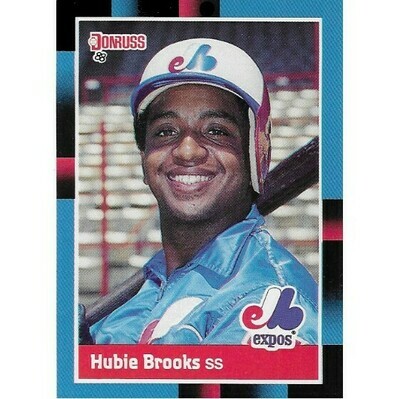 Brooks, Hubie / 1988 Montreal Expos / Donruss #468