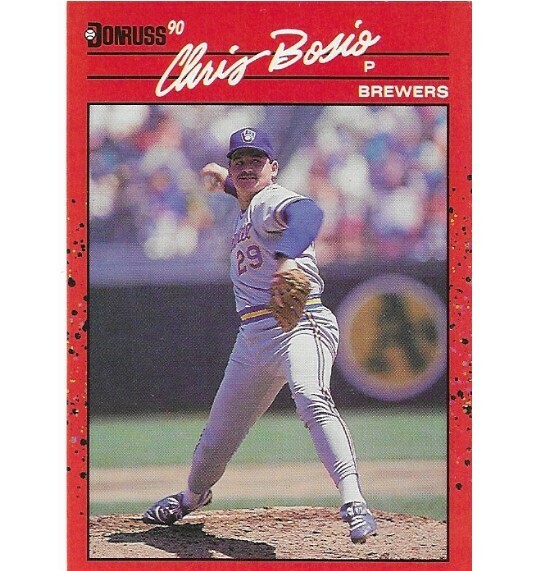 Bosio, Chris / 1990 Milwaukee Brewers / Donruss #57