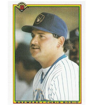 Bosio, Chris / 1990 Milwaukee Brewers / Bowman #389
