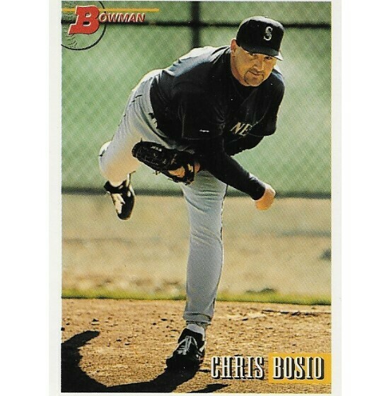 Bosio, Chris / 1993 Seattle Mariners / Bowman #191