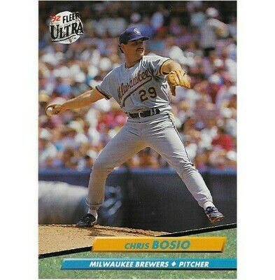 Bosio, Chris / 1992 Milwaukee Brewers / Ultra #379