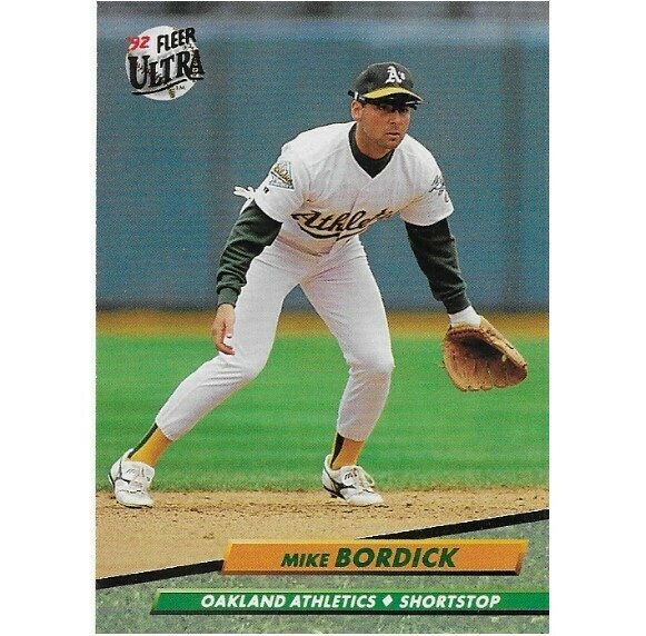 Bordick, Mike / 1992 Oakland Athletics / Ultra #419