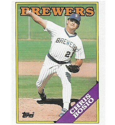 Bosio, Chris / 1988 Milwaukee Brewers / Topps #137