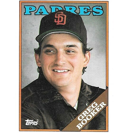 Booker, Greg / 1988 San Diego Padres / Topps #727