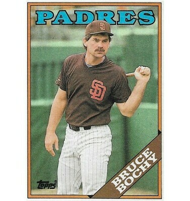 Bochy, Bruce / 1988 San Diego Padres / Topps #31