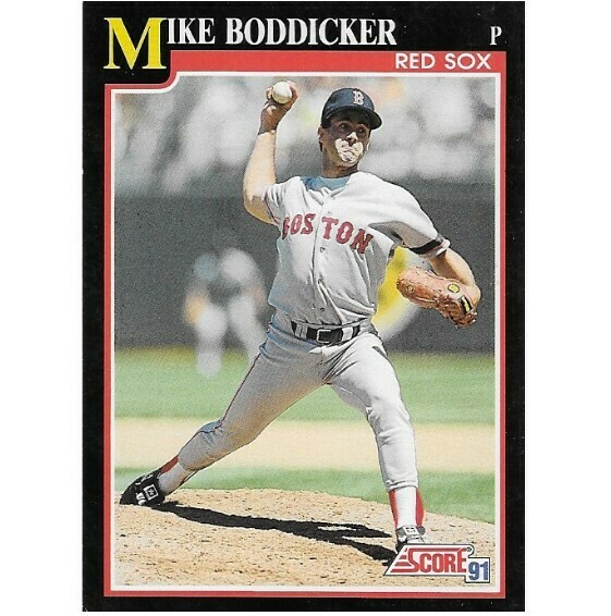 Boddicker, Mike / 1991 Boston Red Sox / Score #232