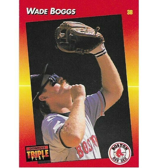 Boggs, Wade / 1992 Boston Red Sox / Triple Play #211