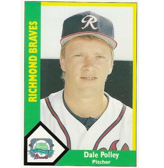 Polley, Dale / 1990 Richmond Braves / CMC #279