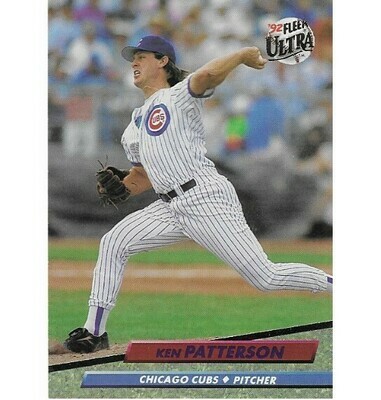 Patterson, Ken / 1992 Chicago Cubs / Ultra #472