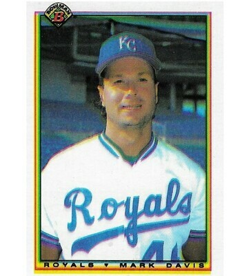 Davis, Mark / 1990 Kansas City Royals / Bowman #369