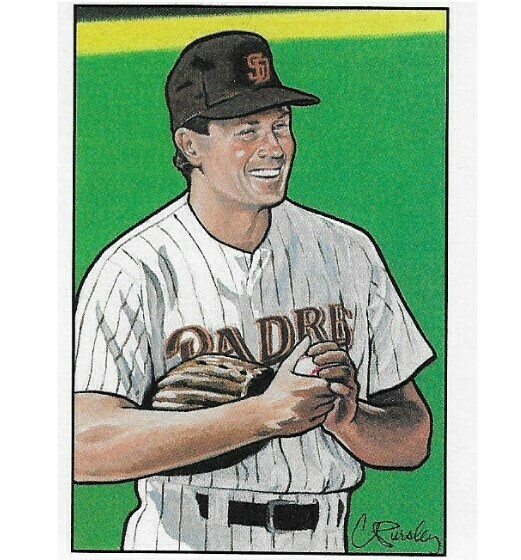 Davis, Mark / 1990 San Diego Padres / Bowman