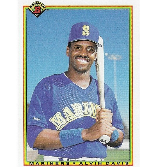 Davis, Alvin / 1990 Seattle Mariners / Bowman #479