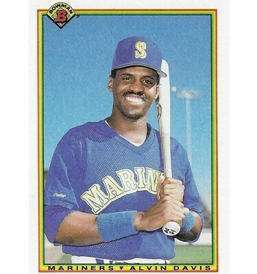 Davis, Alvin / 1990 Seattle Mariners / Bowman #479