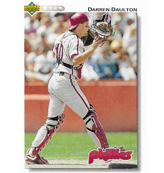 Daulton, Darren / 1992 Philadelphia Phillies / Upper Deck #429