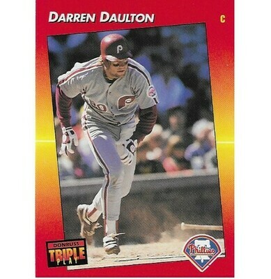 Daulton, Darren / 1992 Philadelphia Phillies / Triple Play #143