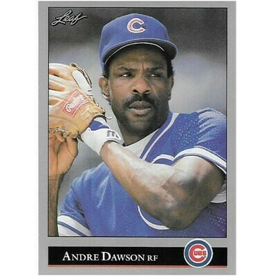 Dawson, Andre / 1992 Chicago Cubs / Leaf #183