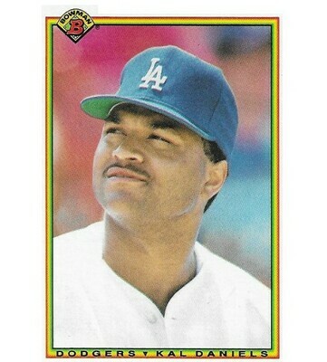 Daniels, Kal / 1990 Los Angeles Dodgers / Bowman #99