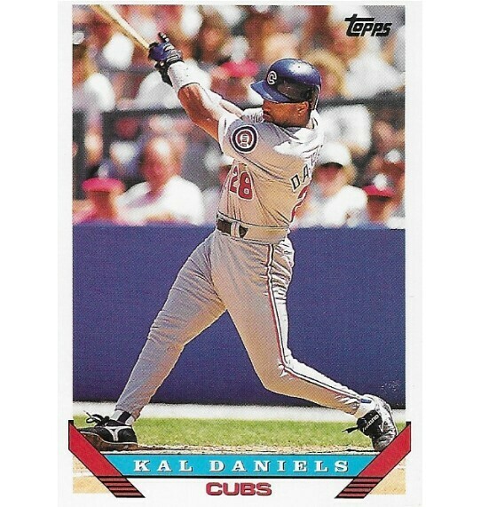 Daniels, Kal / 1993 Chicago Cubs / Topps #128