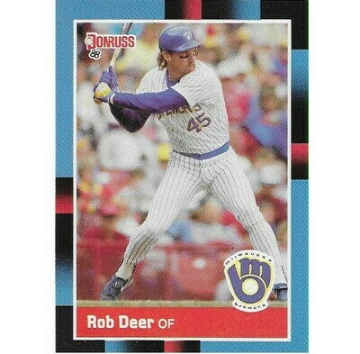 Deer, Rob / 1988 Milwaukee Brewers / Donruss #274