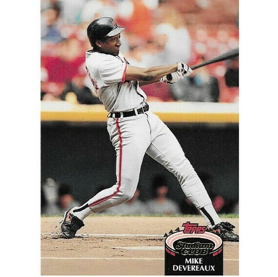 Devereaux, Mike / 1992 Baltimore Orioles / Stadium Club #199