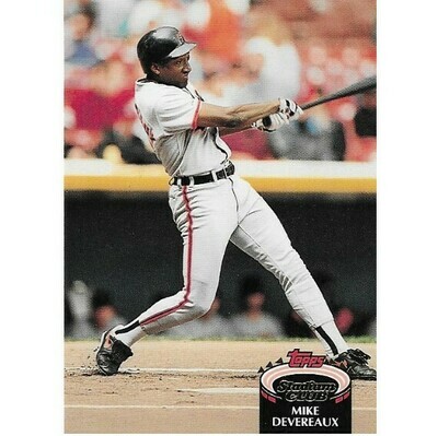 Devereaux, Mike / 1992 Baltimore Orioles / Stadium Club #199
