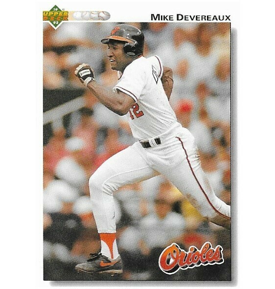 Devereaux, Mike / 1992 Baltimore Orioles / Upper Deck #209