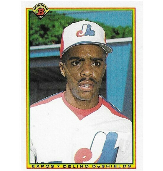 DeShields, Delino / 1990 Montreal Expos / Bowman #119