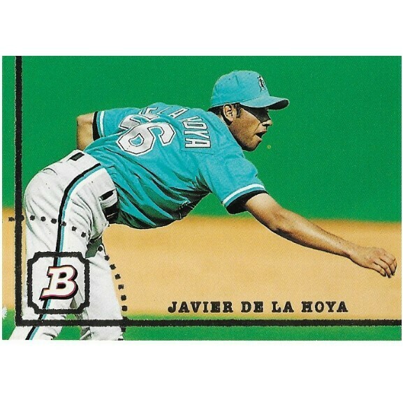De La Hoya, Javier / 1994 Florida Marlins / Bowman #178