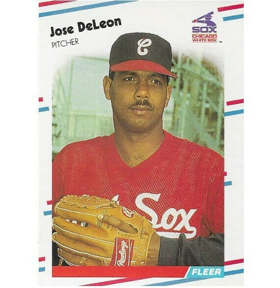 DeLeon, Jose / 1988 Chicago White Sox / Fleer #395