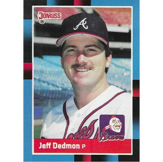 Dedmon, Jeff / 1988 Atlanta Braves / Donruss #325