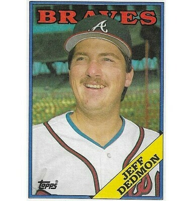 Dedmon, Jeff / 1988 Atlanta Braves / Topps #469