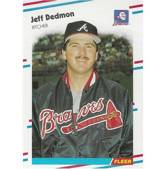 Dedmon, Jeff / 1988 Atlanta Braves / Fleer #537