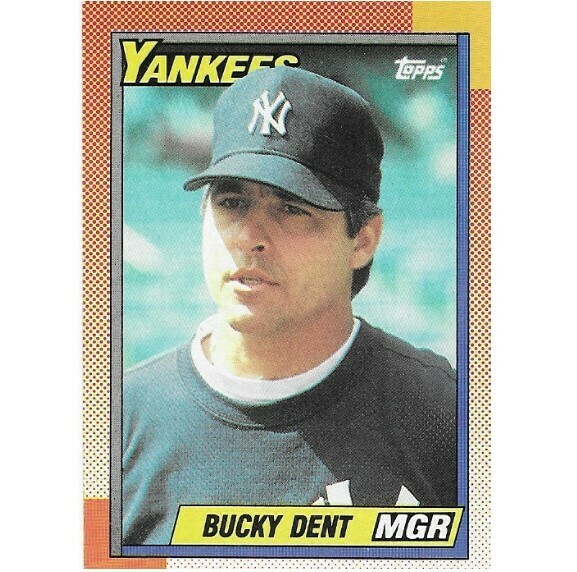 Dent, Bucky / 1990 New York Yankees / Topps #519
