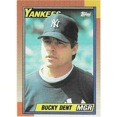 Dent, Bucky / 1990 New York Yankees / Topps #519