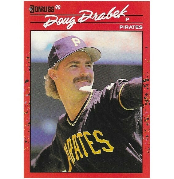 Drabek, Doug / 1990 Pittsburgh Pirates / Donruss #92