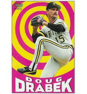 Drabek, Doug / 1992 Pittsburgh Pirates / Topps Kids #24