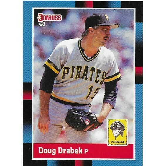 Drabek, Doug / 1988 Pittsburgh Pirates / Donruss #79