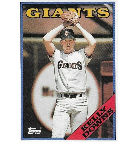 Downs, Kelly / 1988 San Francisco Giants / Topps #629
