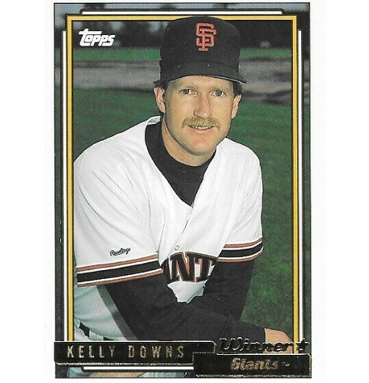 Downs, Kelly / 1992 San Francisco Giants / Topps #573