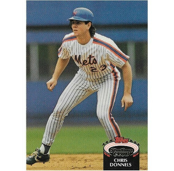 Donnels, Chris / 1992 New York Mets / Stadium Club #353