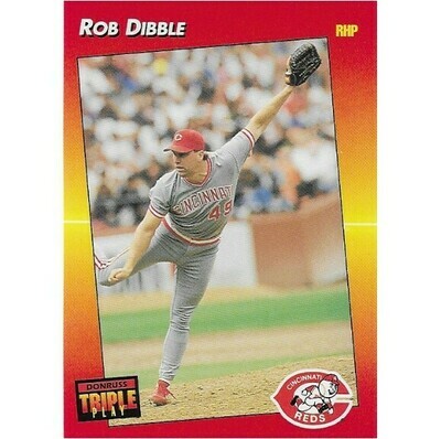 Dibble, Rob / 1992 Cincinnati Reds / Triple Play #257