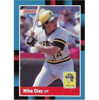 Diaz, Mike / 1988 Pittsburgh Pirates / Donruss #267