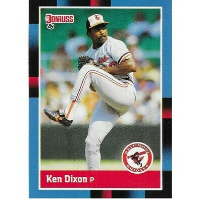 Dixon, Ken / 1988 Baltimore Orioles / Donruss #48